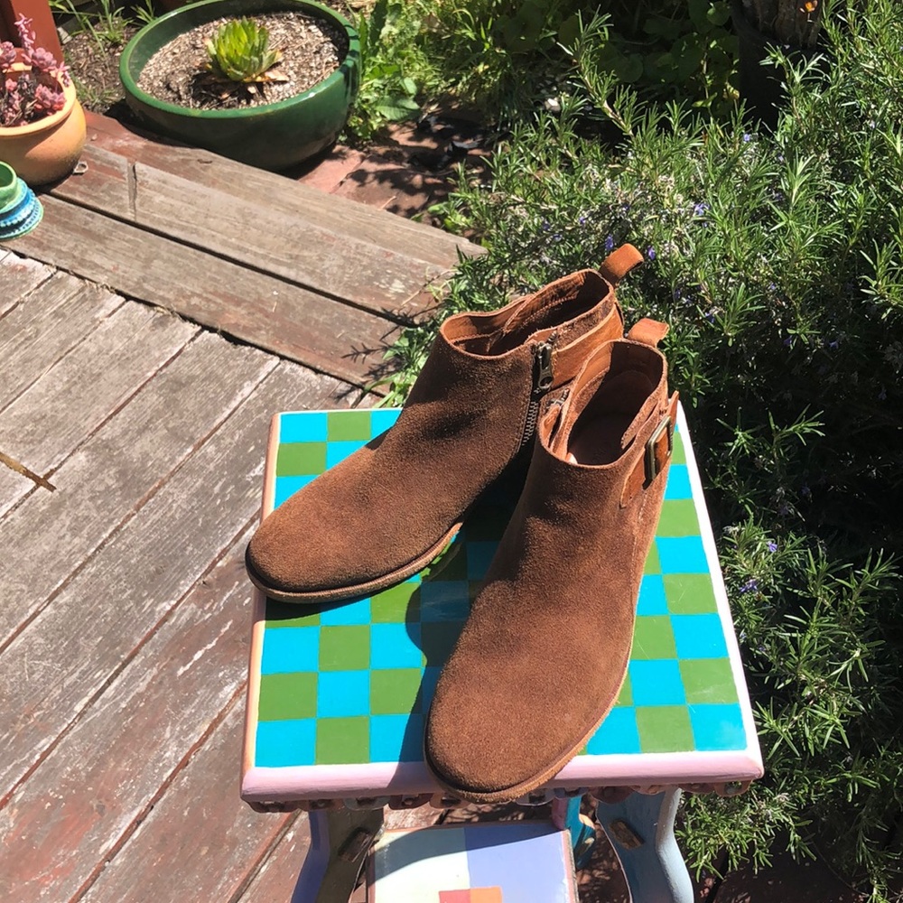 Kork Ease Chestnut Ankle Boots